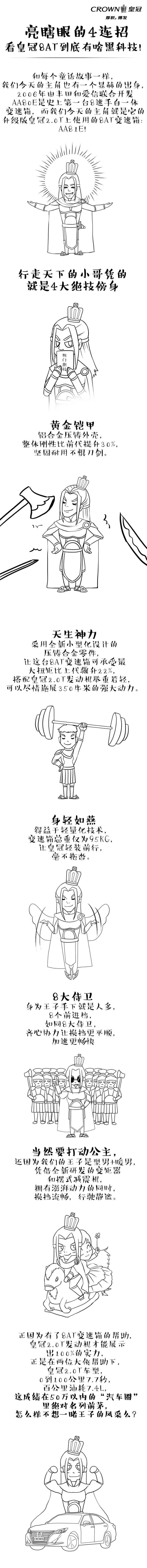 亮瞎眼的4連招，看皇冠8AT到底有啥黑科技！